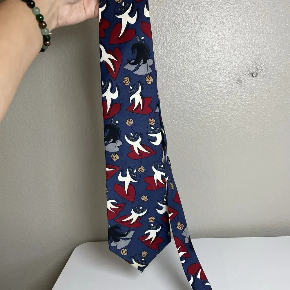 The Beatles SHE LOVES YOU 100% Silk Neck Tie 1991 Apple Corps Limited - Picture 7 of 7